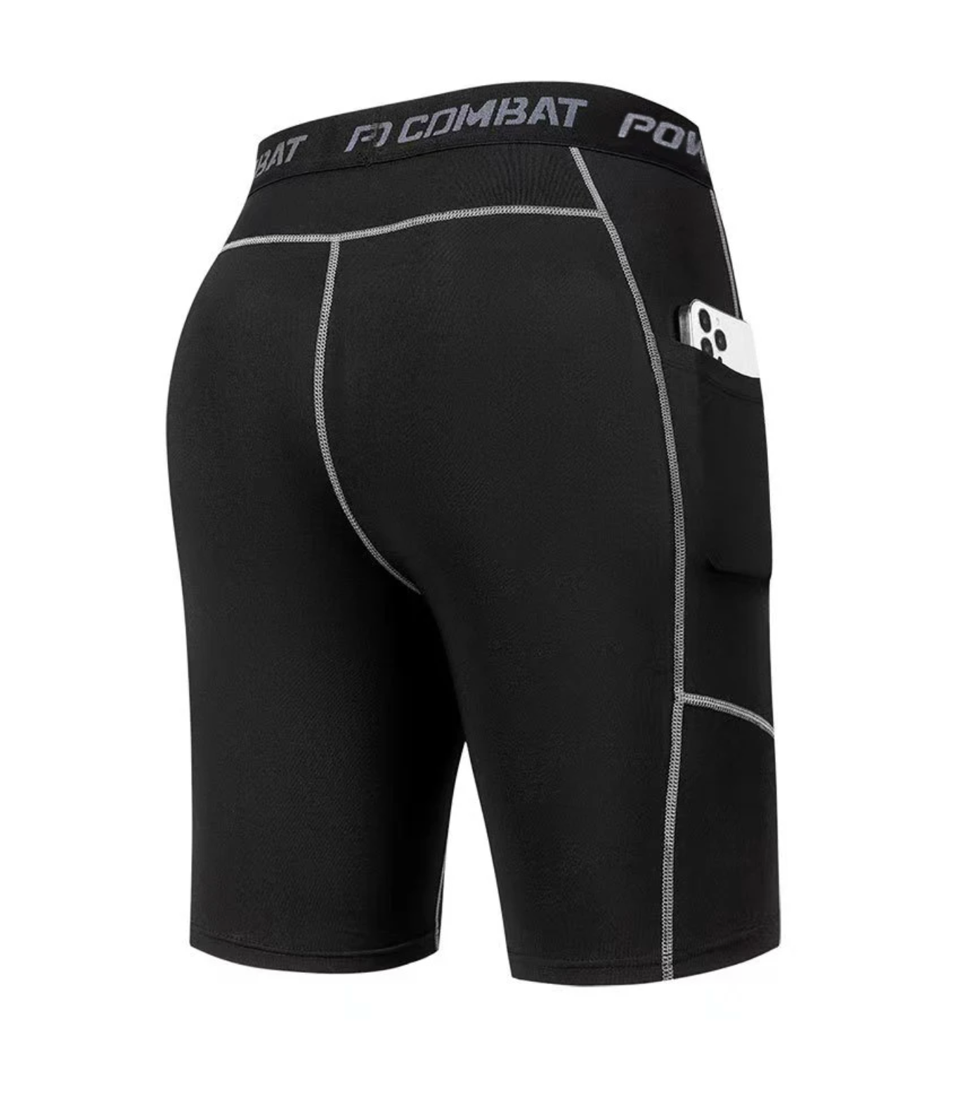 Compression shorts with pockets on sale