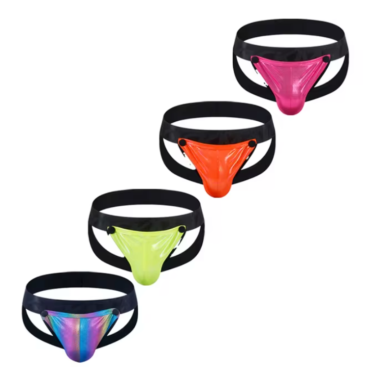 4 IN 1 SNAP JOCKSTRAP