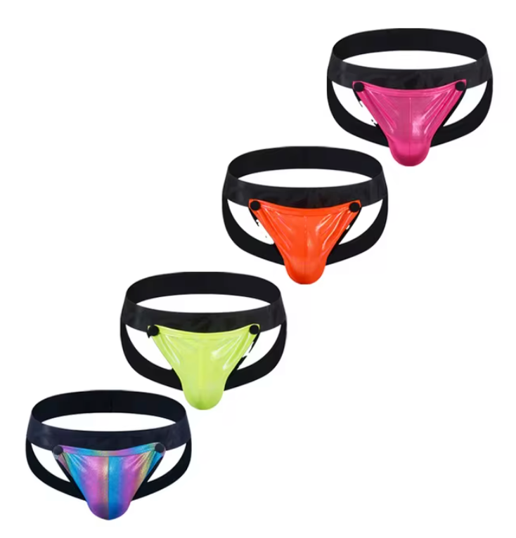 4 IN 1 SNAP JOCKSTRAP