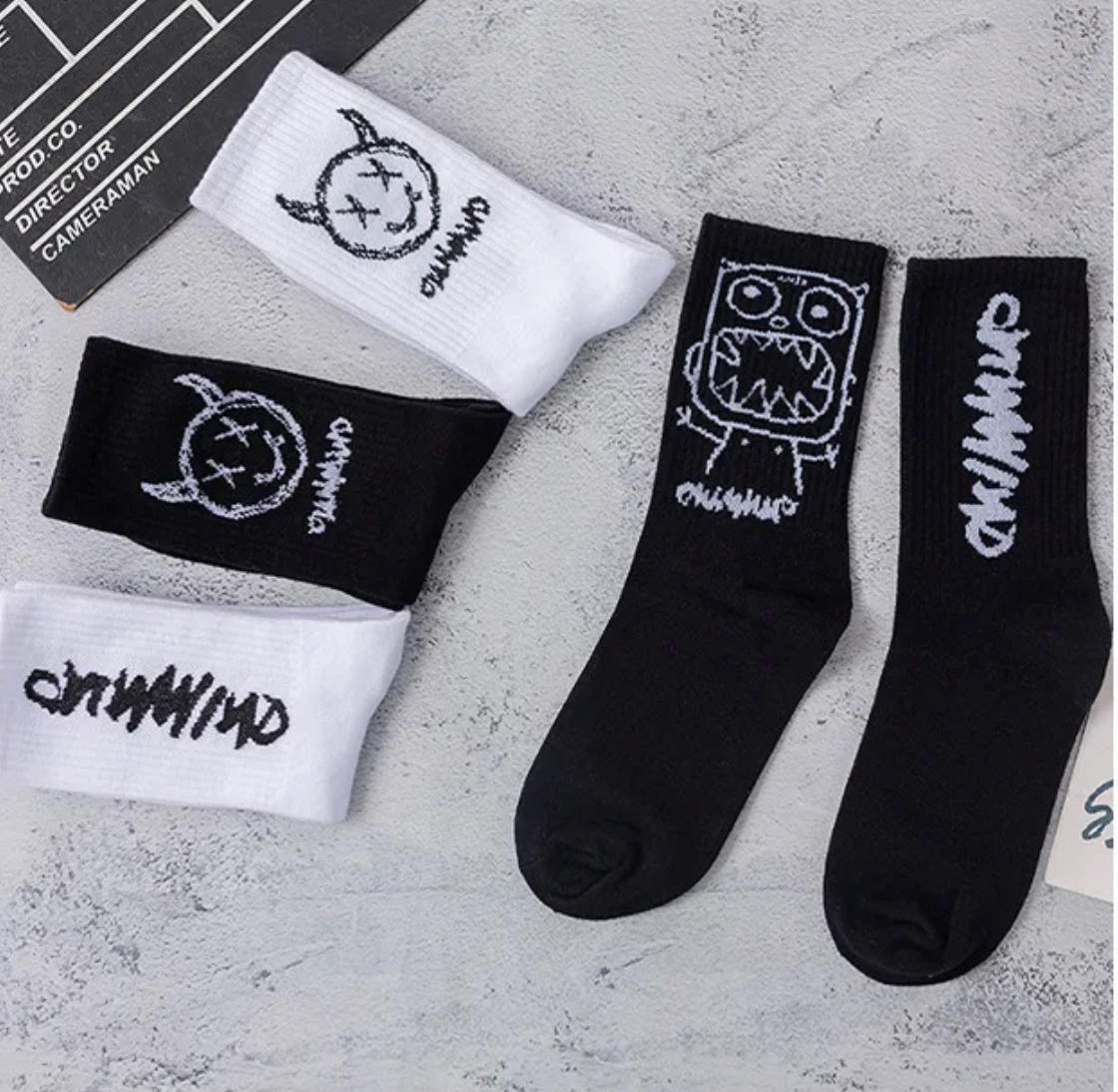 NLB GRAPHIC SOCKS 5 PACK